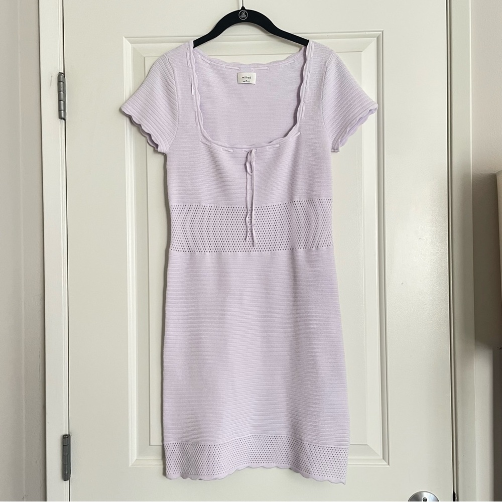 Wilfred Lavender Knit reception‎ dress